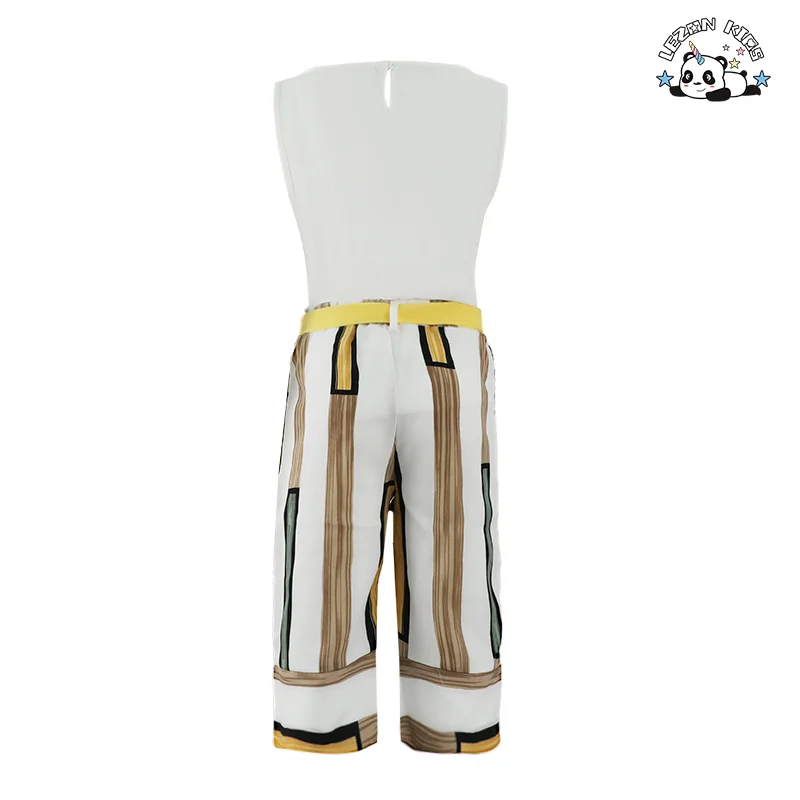 LEZONKIDS - 2024 New Summer Fashion Children Suit Girl Kids Clothing Set Cute Girls Clothing Sets 6-7 Years